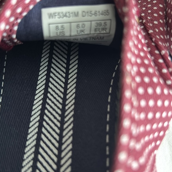 Keds burgundy size 8 1/2 - Picture 5 of 6